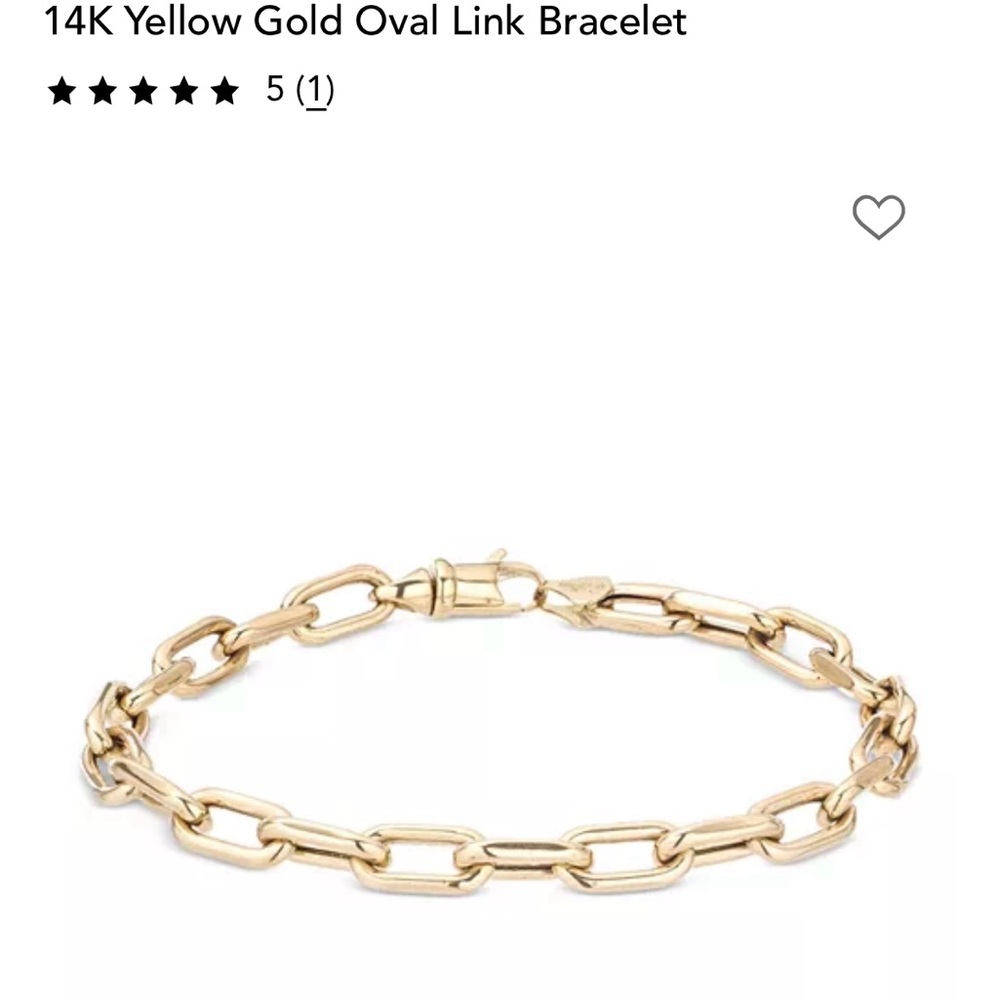 Adina Reyter Italian Chain Link Bracelet 14kt